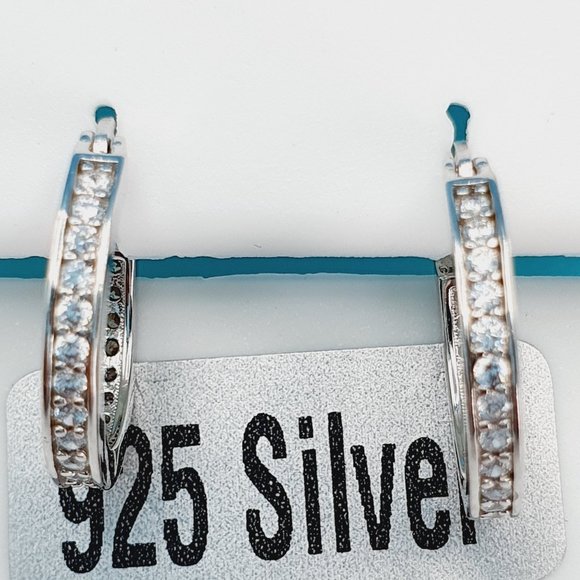 Jewelry - "925 Sterling Silver CZ Beautiful Earrings for Women, 1USPAR4292